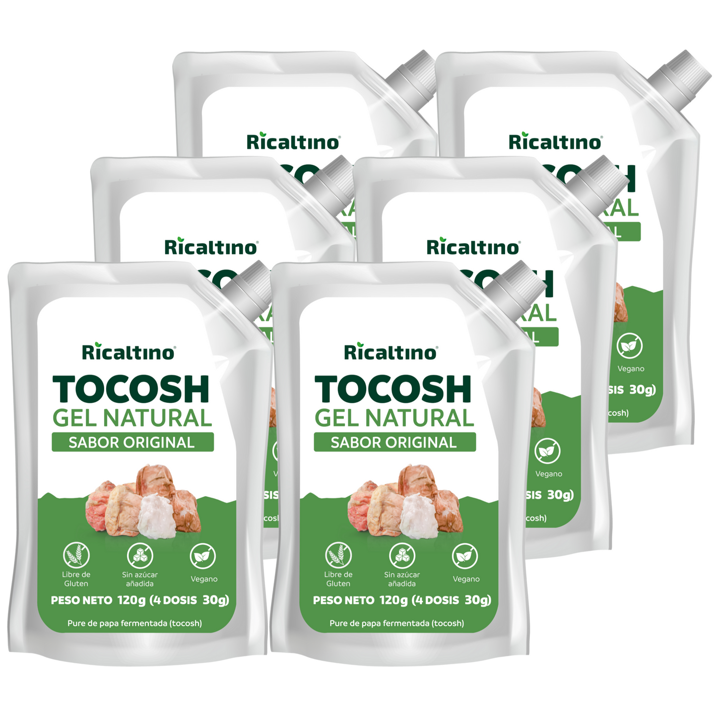 Gel probiótico de Tocosh Pack 6 x 150g