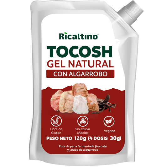 Gel probiótico y prebiótico de Tocosh con Algarrobo 150g