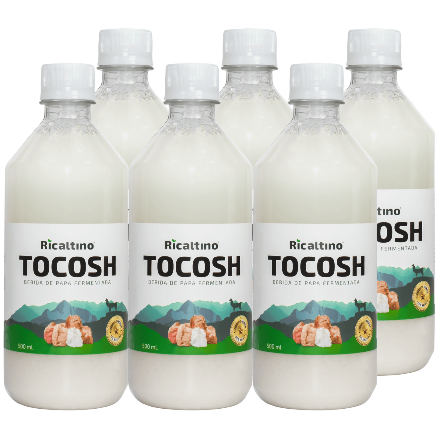 Pack Suero de Tocosh Ricaltino 500ml x 6und